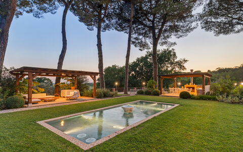 Antico Ceraso 10: Jardin, Piscine, Arbuste, Recours, Arrière-Cour, Ombre, Aménagement Paysager, Eco Hôtel, Pelouse, Éclairage Paysager