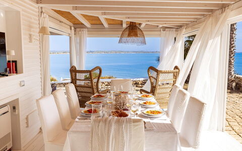 Baia L'Aura 8: Meubles, Table, Chaise, Recours, Mer, Mobilier De Jardin, Linge, Océan, Nappe De Table, Eco Hôtel