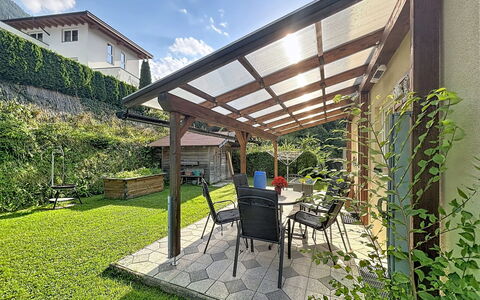 Ferienhaus Siegele: Ombre, Jardin, Patio, Structure En Plein Air, Pot De Fleur, Store, Mobilier De Jardin, Cour, Eco Hôtel, Arrière-Cour