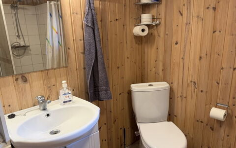 Hedwig - 120M to the Fjord: Siège De Toilette, Salle De Bains, Luminaire Plomberie, Toilette, Lavabo, Bois, Sol, Évier, Sol, Design Intérieur