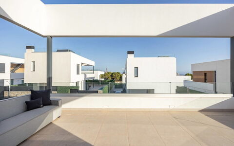 Villa Esencia: Architecture, Zone Résidentielle, Design Urbain, Sol, Domicile, Composite, Balcon, Appartement, Ombre, Béton