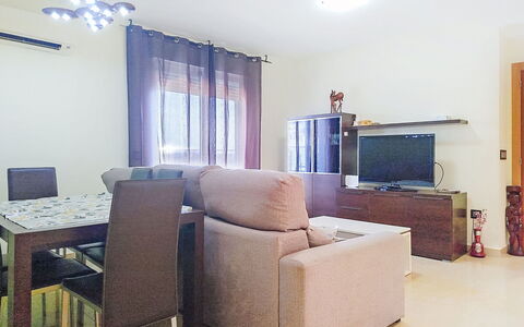 Marina Azul: Meubles, Sol, Design Intérieur, Sol, Bois, Plafond, Pièce, Canapé, Salon, Appartement
