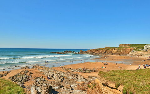 Bude Bolthole: Bleu, L'Eau, Plan D'Eau, Côte, Plage, Ressources En Eau, Environnement Naturel, Cotiers Et Relief Océaniques, Mer, Rive