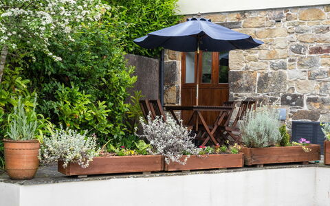 The Hayloft: Fleur, Pot De Fleur, Arbuste, Plante D'Appartement, Jardin, Printemps, Mobilier De Jardin, Cour, Aménagement Paysager