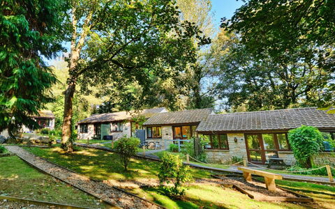 St. Ives 637: Maison, Chalet, Domicile, Arbuste, Zone Rurale, Toit, Lot Terre, Établissements Humains, Printemps, Jardin
