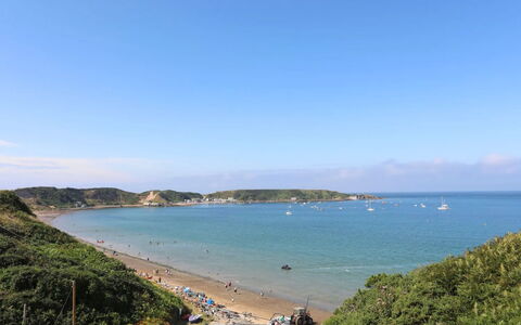 Brigwyn: Bleu, L'Eau, Ressources En Eau, Plan D'Eau, Côte, Plage, Cotiers Et Relief Océaniques, Mer, Rive, Horizon