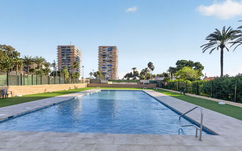 Goya - Mar de Cristal: Jour, Arbre, Design Urbain, Appartement, Condominium, Aménagement Paysager, Ombre, Piscine, Recours