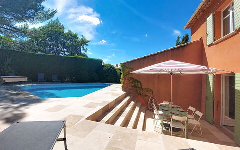 Lou Parpaiou: Piscine, Bleu, Zone Résidentielle, Mobilier De Jardin, Domicile, Ombre, Composite, Recours, Jardin, Aménagement Paysager