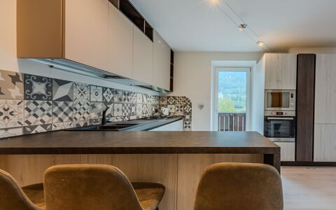 Federica: Design Intérieur, Sol, Meubles, Cuisine, Comptoir, Sol, Bois, Plafond, Cabinetry, Parquet