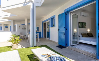 Valledoria 31: Bleu, Appartement, Ombre, Recours, Mobilier De Jardin, Hôtel, Piscine, Villa