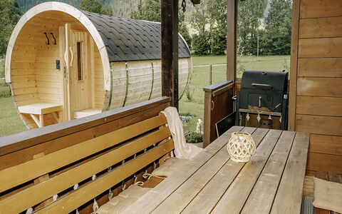 Zirbenhütte: Piscine, Ferme, Biens, Villa, Recours, Hacienda, Eco Hôtel, Arrière-Cour