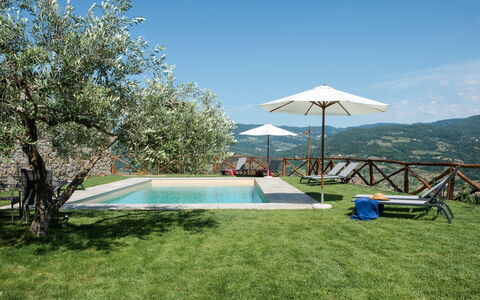 Villa Casabada: Montagnes Relief, Montagne, Colline, Chaîne De Montagnes, Montagnes, Vallée, Station De Montagne, Piscine, Crête, Eco Hôtel