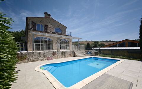 Tenuta Marino - Villa Privata Vista Vigneti con Pi: Piscine, Bleu, Composite, Recours, Biens, Loisir, Villa, Ombre, Mobilier De Jardin, Eco Hôtel