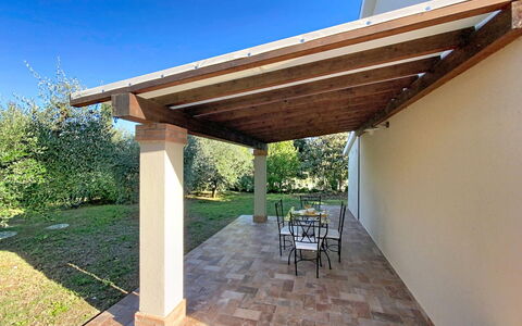 Linaglia: Bois, Ombre, Faisceau, Colonne, Structure En Plein Air, Tache De Bois, Plafond, Mobilier De Jardin, Jardin, Patio
