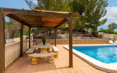 Aurea: Bois, Mobilier De Jardin, Meubles, Sol, Plate-Forme, Porche, Piscine, Tache De Bois, Recours, Ombre