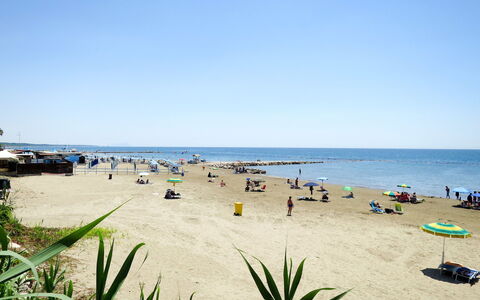 Il Giardino di Anzio: Ciel, Plan D'Eau, Plage, Horizon, Côte, Été, Mer, Cotiers Et Relief Océaniques, Le Sable, Rive