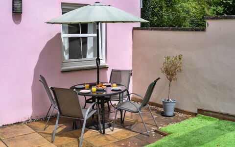 Marshmallow House: Balcon