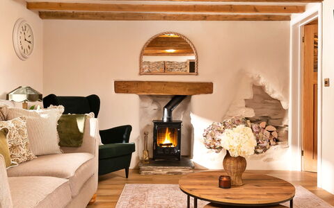 Horsepool Cottage: Balcon