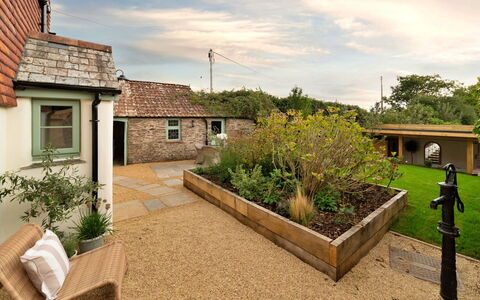 Horsepool Cottage: Balcon