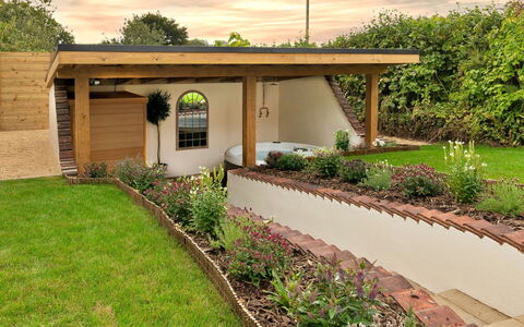 Horsepool Cottage: Balcon