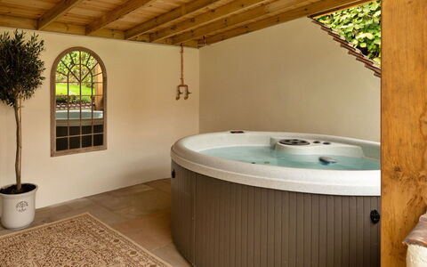 Horsepool Cottage: Balcon