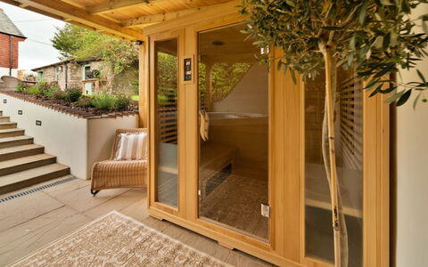 Horsepool Cottage: Balcon