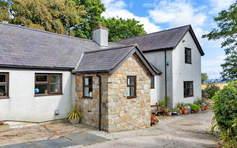 Garth Cottage: Balcon