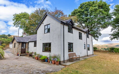 Garth Cottage: Balcon