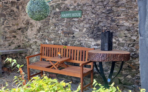 Garth Cottage: Balcon