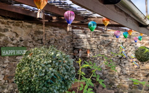 Garth Cottage: Balcon