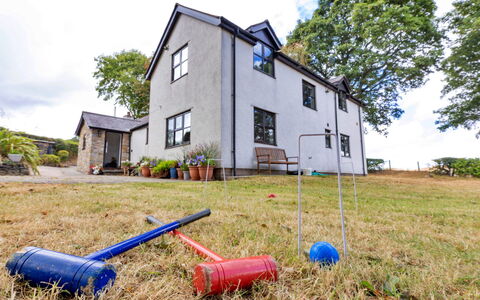 Garth Cottage: Balcon