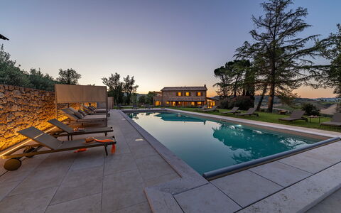 Poggio Ambrato 18, Emma Villas: Bleu, Piscine, Biens, Recours, Eco Hôtel, Villa, Aménagement Paysager, Hacienda, Ferme, Ombre
