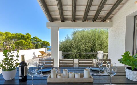 S'Alqueria Petita: Meubles, Mobilier De Jardin, Chaise, Table Cuisine Et Salle A Manger, Sol, Table, Domicile, Sol, Tableau De Plein Air, Porche