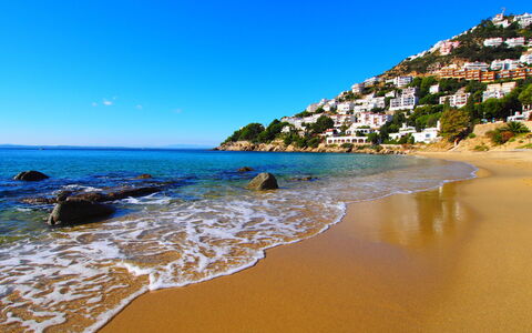 S'Alqueria Petita: Environnement Naturel, Côte, Plage, Cotiers Et Relief Océaniques, Rive, Mer, Paysage, Le Sable, Promontoire, Vague