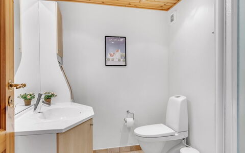 Terese - 200M to the Fjord: Luminaire Plomberie, Sol, Design Intérieur, Sol, Salle De Bains, Évier, Toilette, Siège De Toilette, Plafond, Plomberie