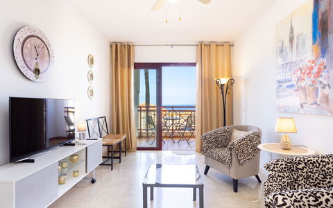 Balandros Sun: Meubles, Design Intérieur, Sol, Sol, Appartement, Table, Chaise, Mer, Salon, Table Cuisine Et Salle A Manger