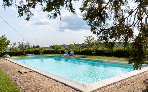 Il Melograno Apartament: Piscine, Composite, Recours, Jardin, Ombre, Caractéristique De L'Eau, Aménagement Paysager, Eco Hôtel, Arrière-Cour, Mobilier De Jardin
