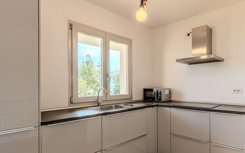 Casa Panoramica: Cuisine, Comptoir, Design Intérieur, Appareil De Cuisine, Sol, Cabinetry, Bois, Domicile, Principaux Appliance, Sol