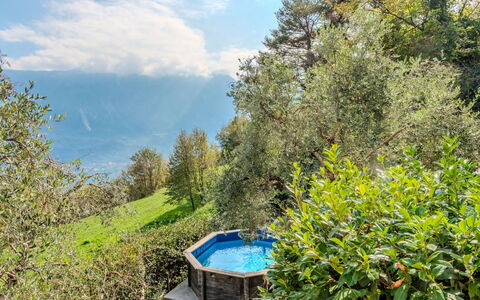 Casa Panoramica: Paysage Naturel, Paysage, Station De Montagne, Vallée, Chaîne De Montagnes, Crête, Alpes, Valdivienne Forêt Tropicale Tempérée, Eco Hôtel, Massif