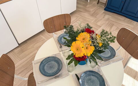 A Casa di Ara: Meubles, Vaisselle, Sol, Table, Design Intérieur, Salle À Manger, Bois, Table Cuisine Et Salle A Manger, Sol, Textile