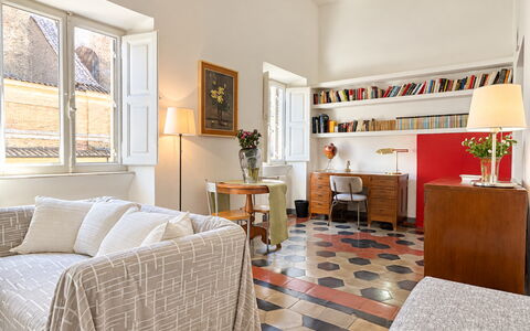Appartamento Chiavari, Roma: Meubles, Design Intérieur, Sol, Mur, Sol, Bois, Canapé, Salon, Plafond, Pièce