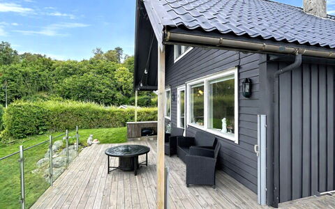 Hauken: Chalet, Domicile, Siding, Porche, Batiments Jardin, Plate-Forme, Planche, Cour, Dur, Arrière-Cour