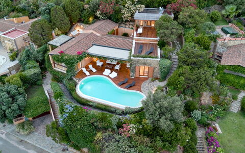 Villa Ananda 8: Zone Résidentielle, Maison, Domicile, Paysage, Recours, Biens, Vue Du Ciel, Eco Hôtel, Jardin