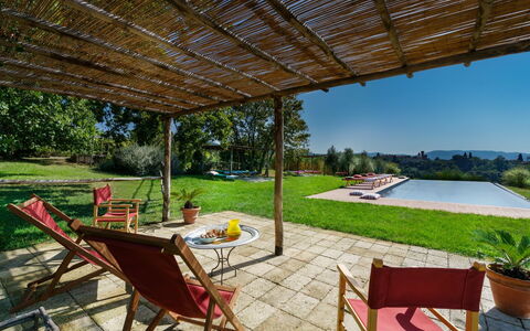 Villa Monte, Bolgheri: Meubles, Ombre, Piscine, Recours, Mobilier De Jardin, Jardin, Eco Hôtel, Chaise, Arrière-Cour, Aménagement Paysager
