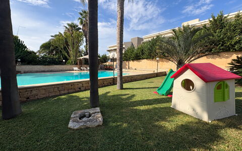 Villa le Palme, Marina di Ragusa: Piscine, Recours, Ombre, Hacienda, Aménagement Paysager, Eco Hôtel, Biens, Jardin