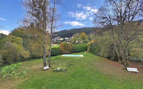 Afritz am See 9: Bleu, Bois, Meubles, Domicile, Mobilier De Jardin, Chaise, Ombre, Balcon, Tache De Bois, Eco Hôtel