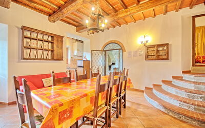 Montescalari 9: Propriété, Pièce, Bâtiment, Salle À Manger, Design Intérieur, Immobilier, Plafond, Meubles, Maison, Table