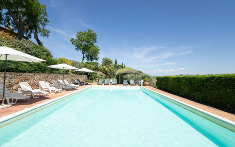 Montaione 955: Piscine, Jardin, Eco Hôtel, Recours, Hacienda, Villa, Hôtel, Ville Resort, Mobilier De Jardin