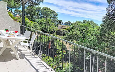 Le Val des Pins: Balcon, Villa