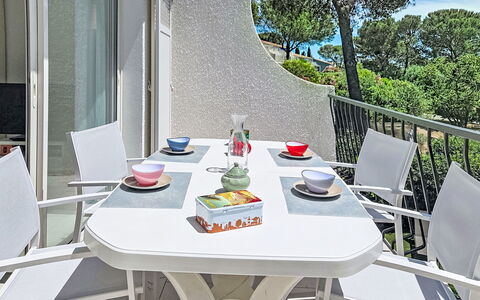 Le Val des Pins: Balcon, Villa